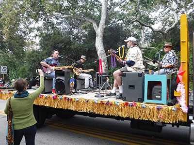 Topanga Days Parade Band Float