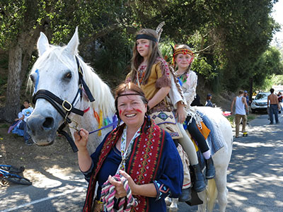 Topanga Days Parade Poney Boy